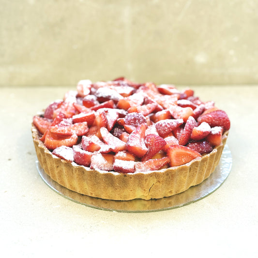 Strawberry Frangipane Tart