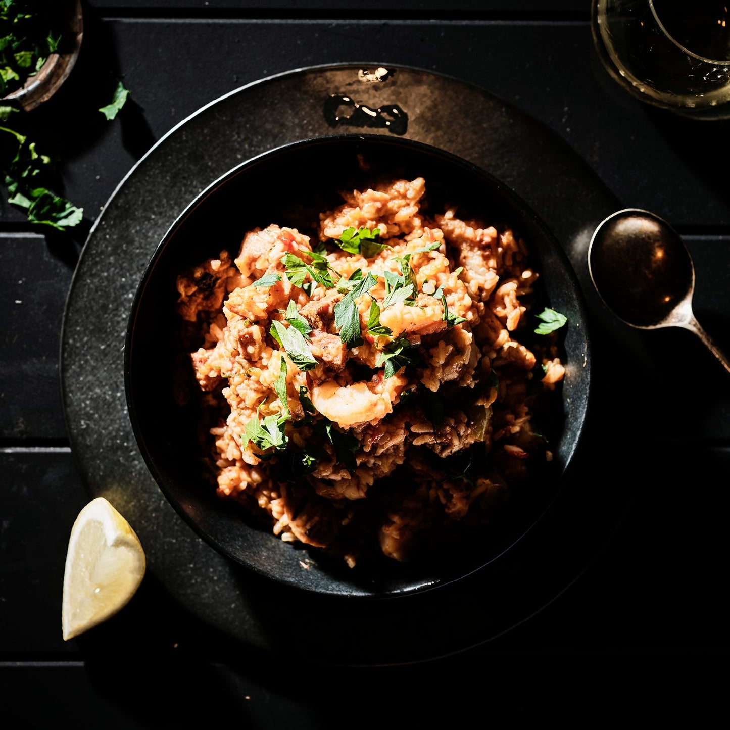 Chorizo, Pea & Saffron Risotto