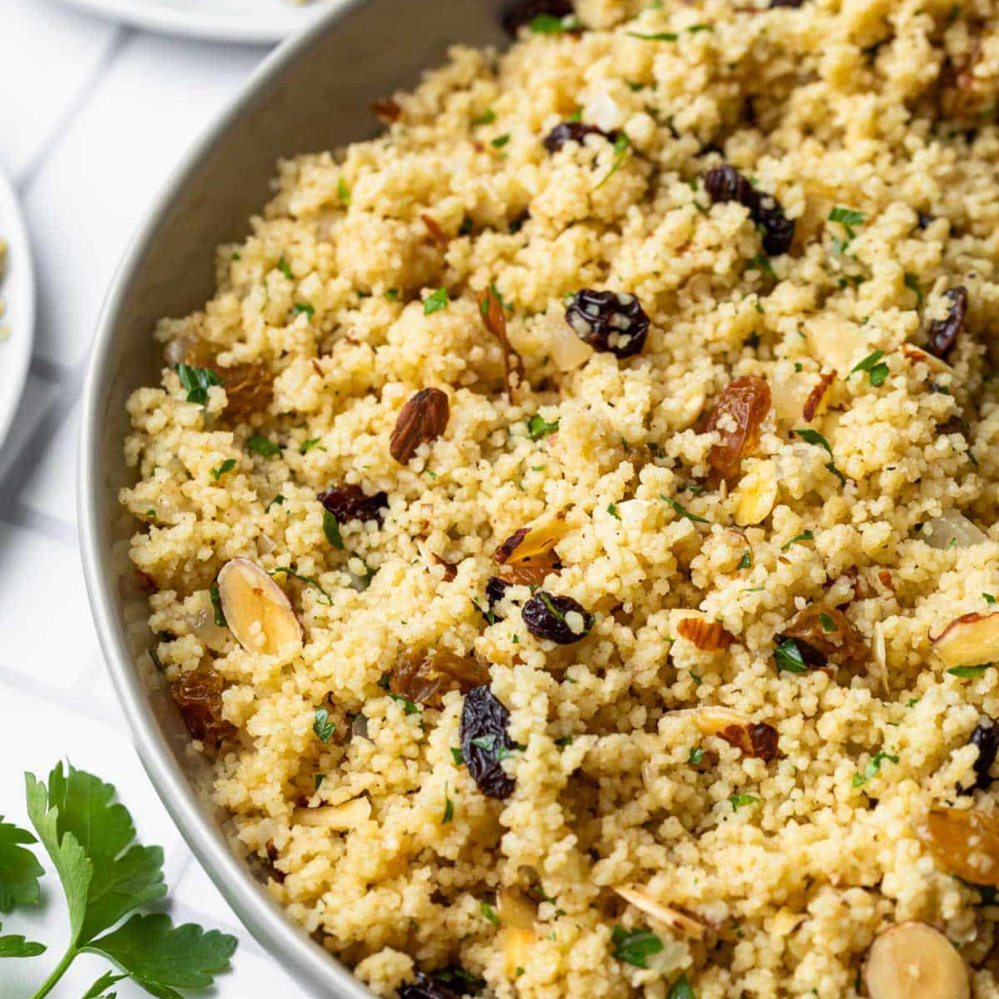 Cous Cous, Chermoula, Dried Apricot & Toasted Almonds 350g