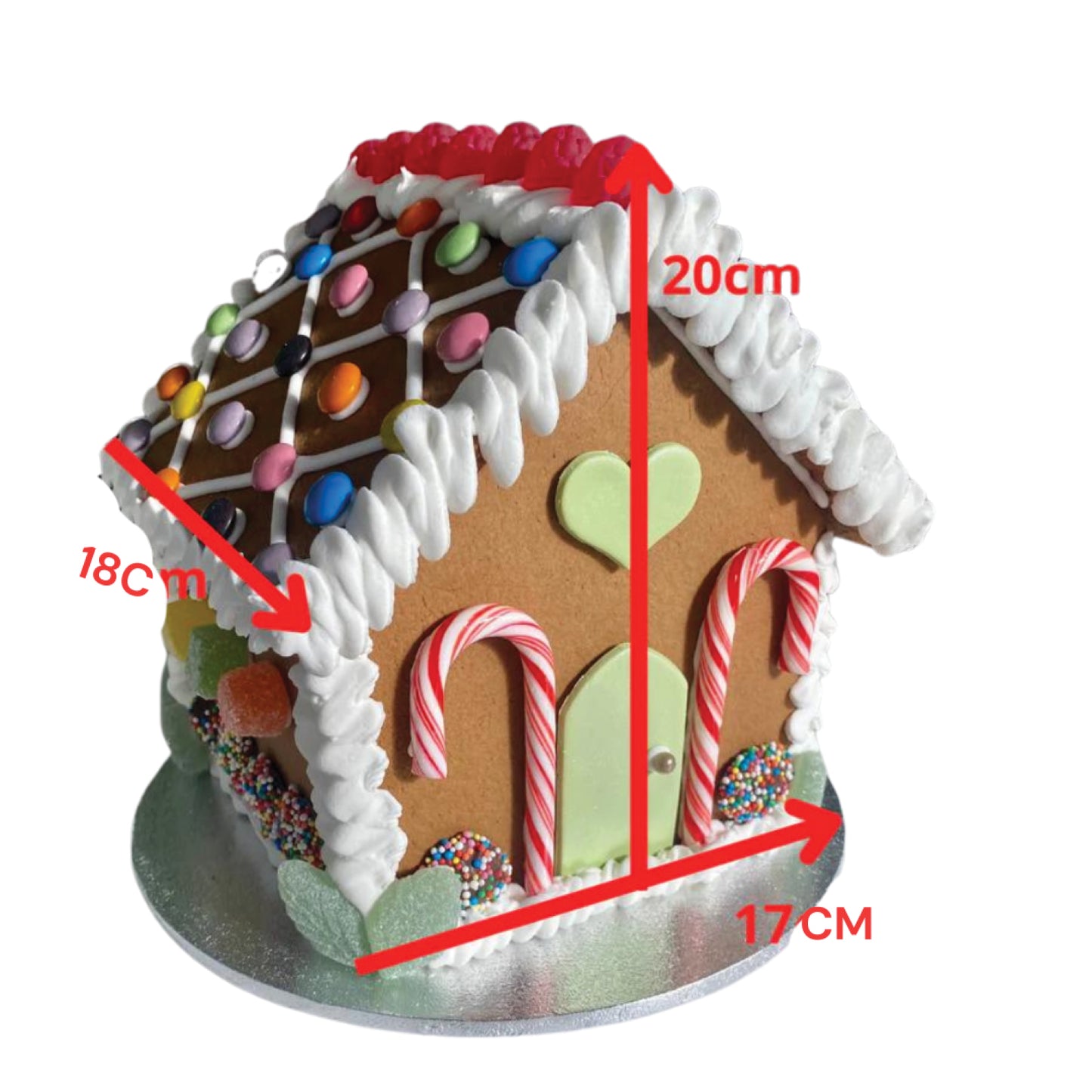 BLAKEAWAY Filled Gingerbread House