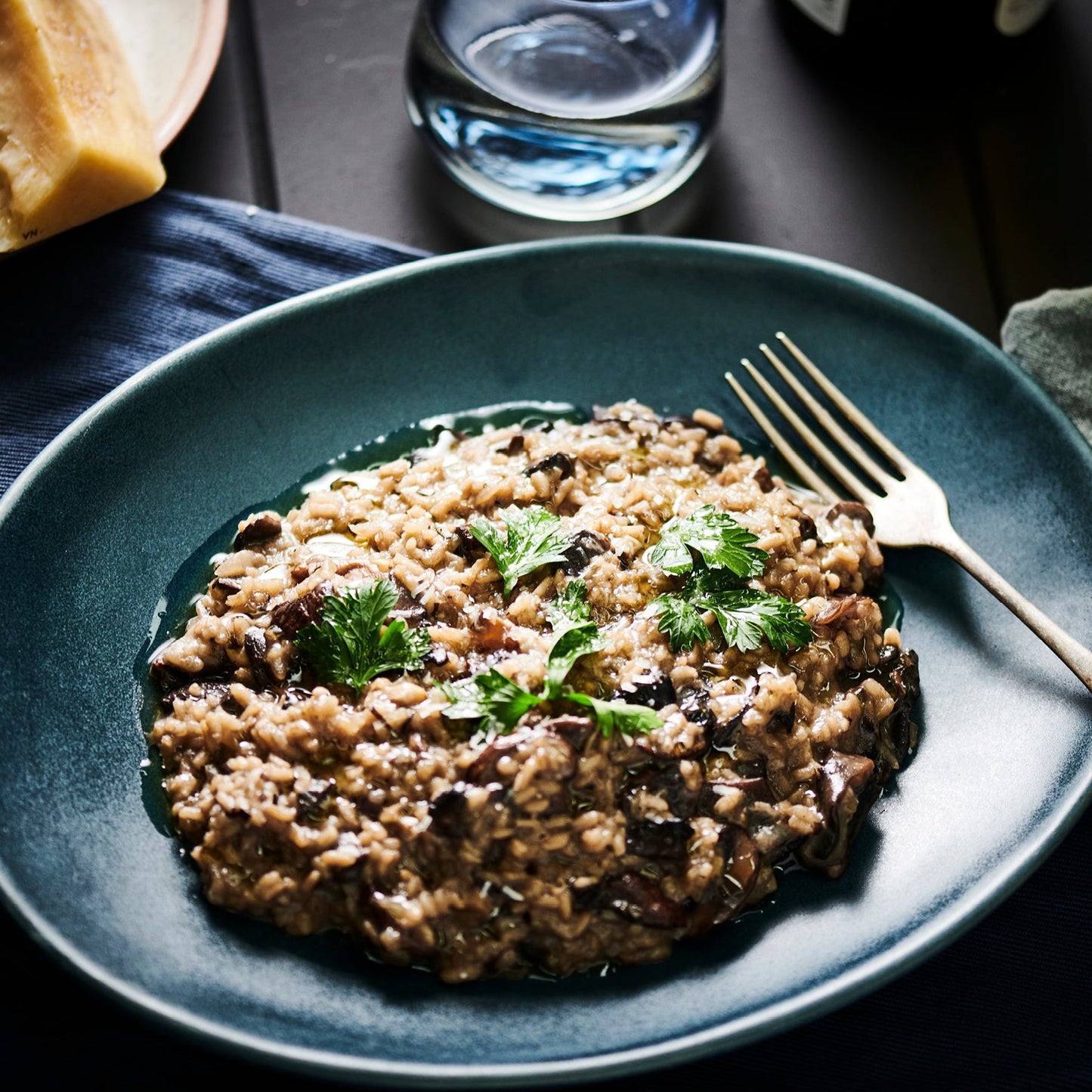 Mushroom, Thyme & Parmesan Risotto