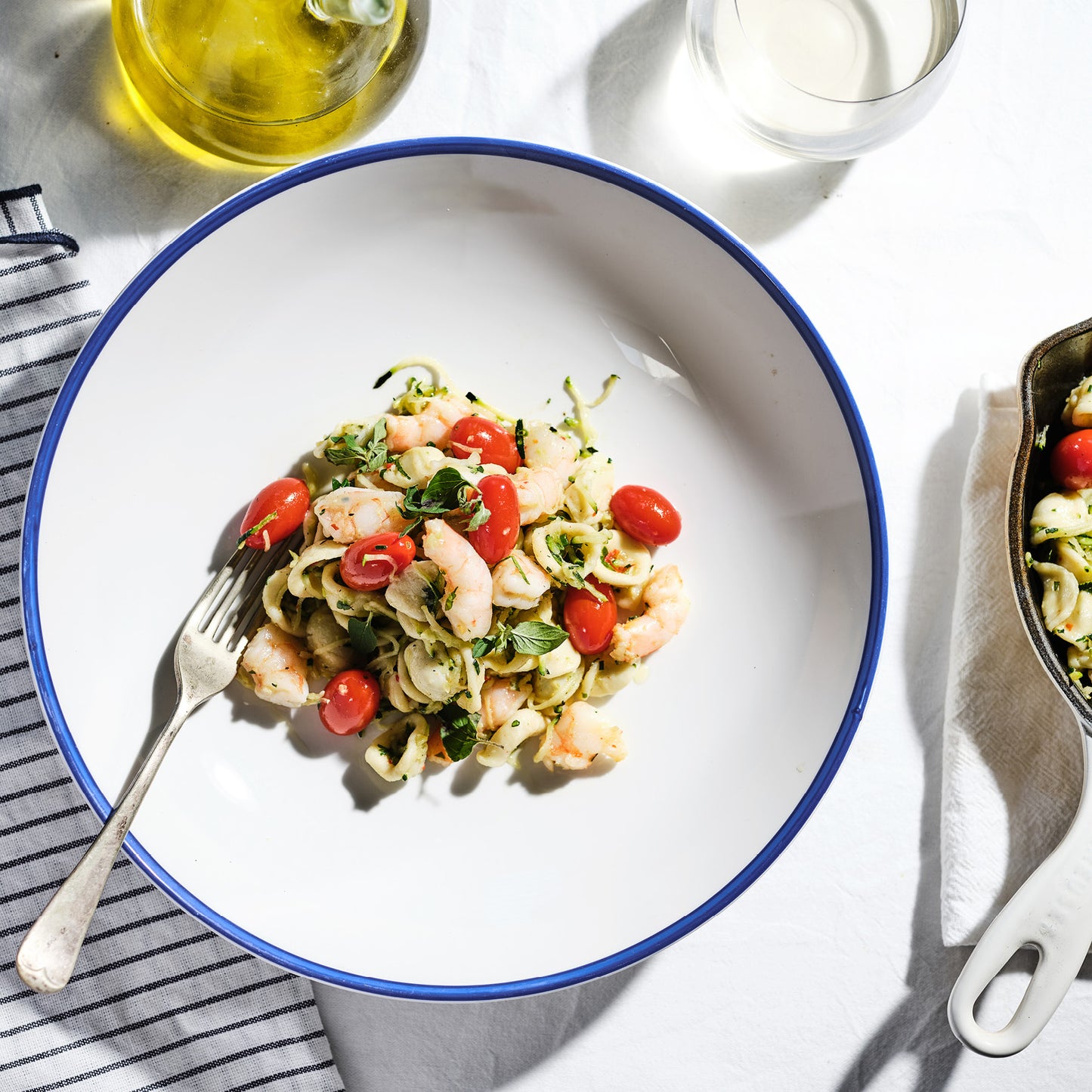 Prawn, Zucchini & Tomato Orecchiette